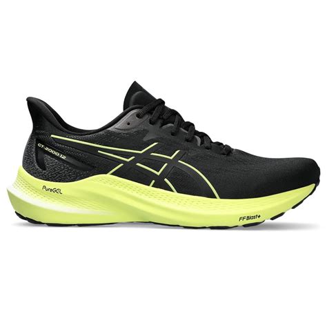 Tenis Asics Gt 2000 12 Masculino Negro New Asics Colombia