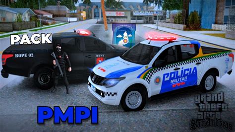 Gta Sa Mod Pack Completo De Viaturas Skins E Batalh O Da Pol Cia Do