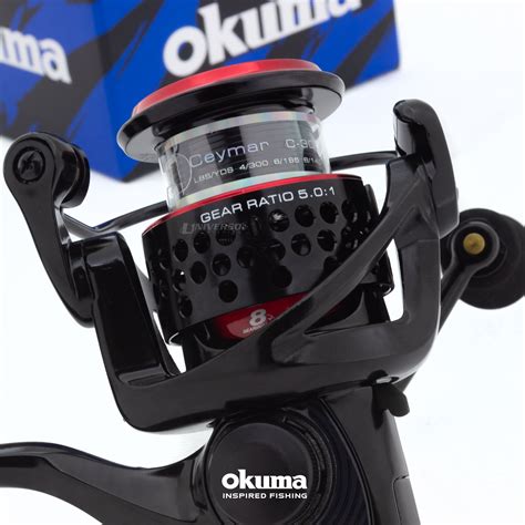 Molinete Okuma Ceymar C Velocidade De Drag De Kg Rolamentos