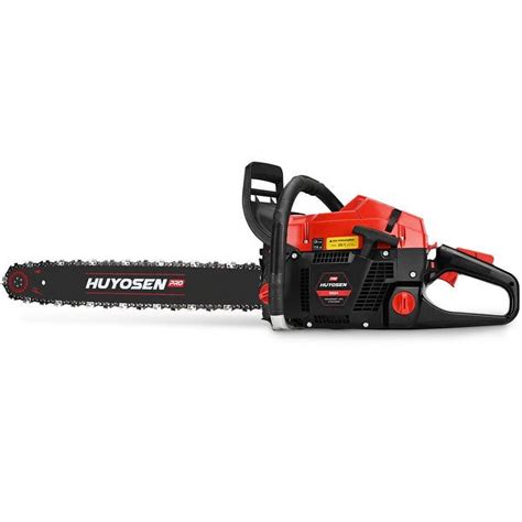 Huyosen Pro Cc Cycle Gas Chainsaw Inch Operated Saw With Top