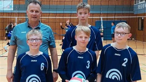 Kopernikusschüler erreichen Platz 5 im Landesentscheid Volleyball MKK