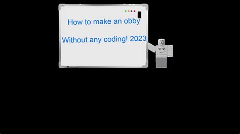 How To Make An Obby In Roblox Studio YouTube