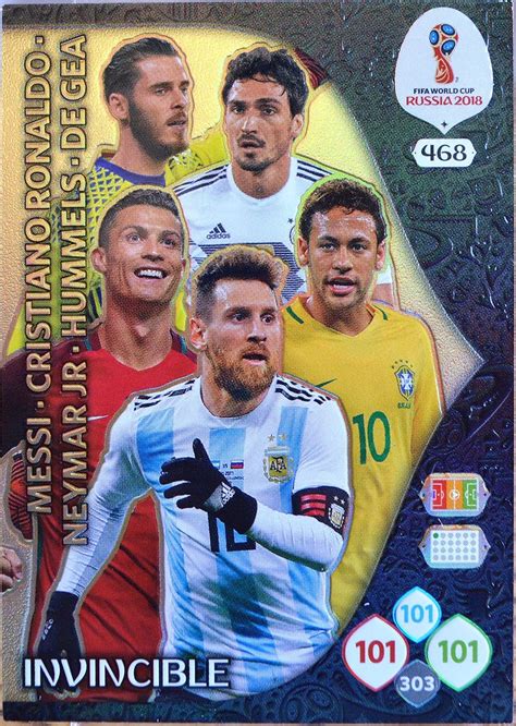 Panini Carte Adrenalyn Xl Fifa Invincible Amazon Fr Jeux Et