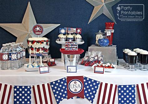 Celebrate The 4th Of July Patriotic Party Planning Ideas Supplies