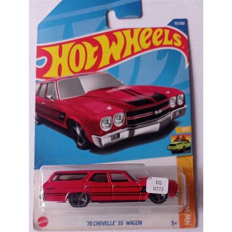 Hot Wheels Chevelle SS Wagon Red HW Wagons Shopee Malaysia