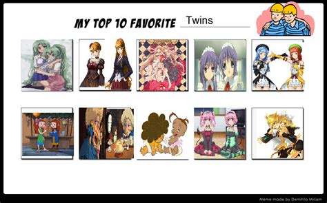 Top 10 Twins By Schocki15 On Deviantart