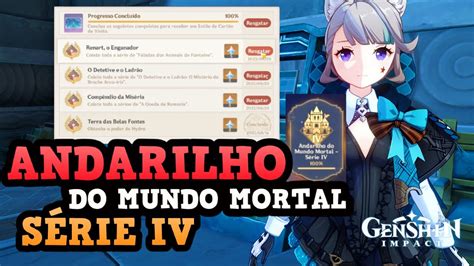 ANDARILHO DO MUNDO MORTAL SÉRIE 4 COMPLETO YouTube