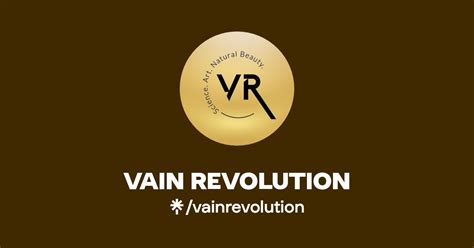 VAIN REVOLUTION Instagram Facebook TikTok Linktree