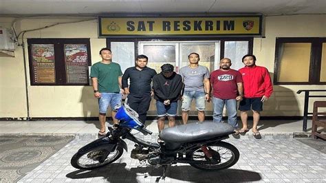 Jatanras Polres Landak Berhasil Tangkap Pencuri Motor Ternyata Masih