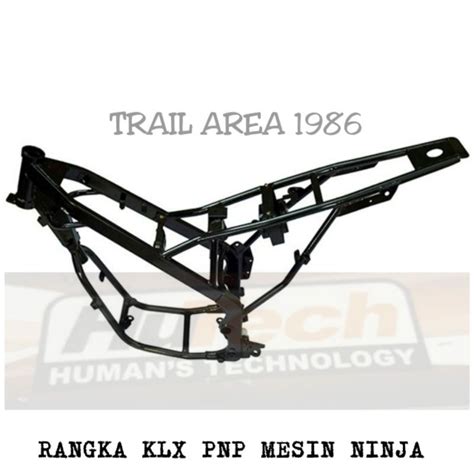 Jual Rangka Frame Body Motor Trail Klx Pnp Mesin Ninja Hutech Shopee