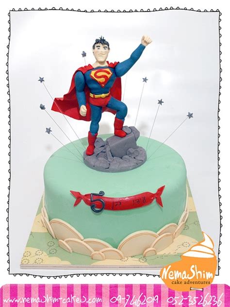 Superman Cake For Superhero Birthday Party