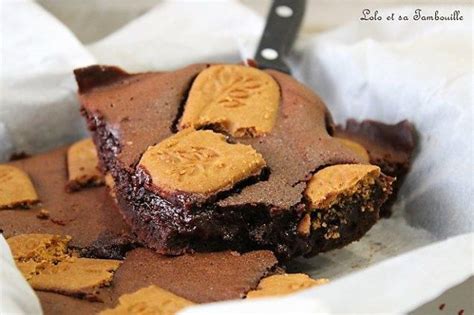 Brownies aux spéculoos Recette de Lolo et sa tambouille Recette