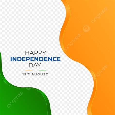 Indian Independence Day Vector PNG Images Indian Flag Happy