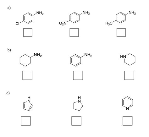 Solved Rank The Following Compounds In Order Of Relative