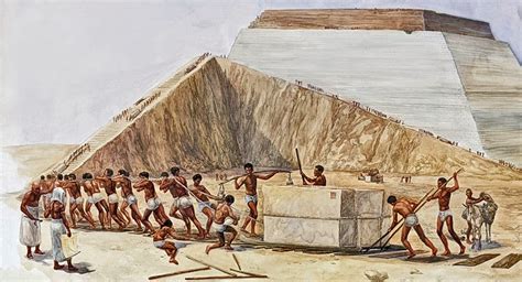 Las Historias De Doncel La Construcción De Las Grandes Pirámides De Egipto