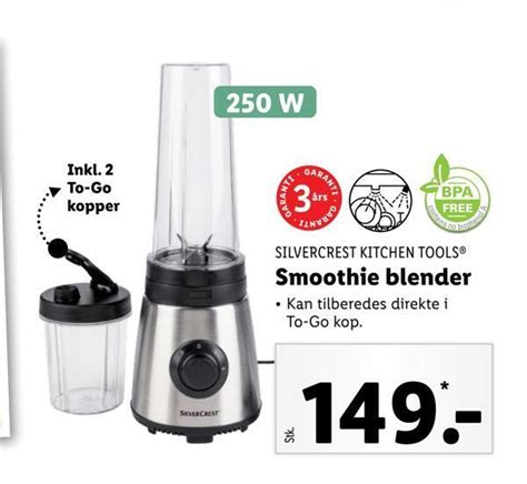 Smoothie Blender Tilbud Hos Lidl