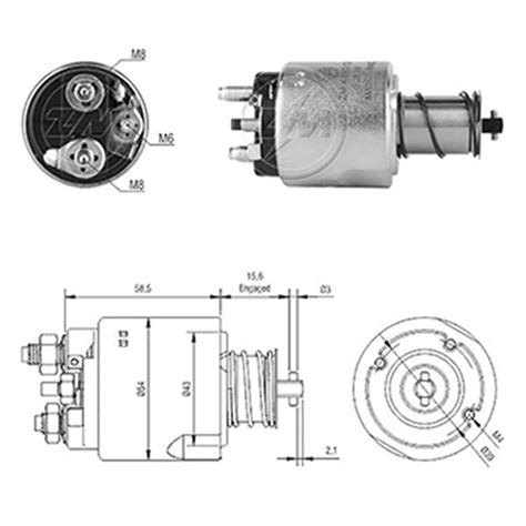 Automatico Motor De Partida Zm Cod Ref Astra Corsa Meriva