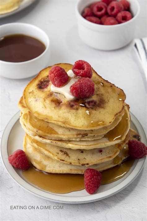 Raspberry Pancakes Recipe