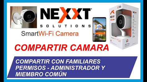 Smart Wifi Camara De Nexxt Solution Compartir Equipo Con Familiares