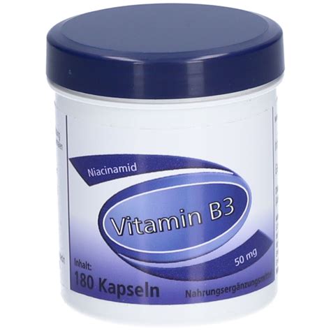 Vitamin B3 (Niacinamid) 50 mg Gerimed 180 St - Shop Apotheke