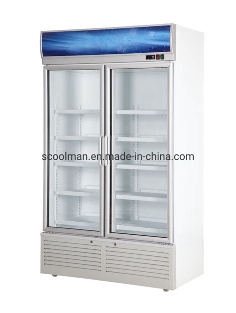 Medicine Single Glass Door Vertical Upright Display Refrigerators For