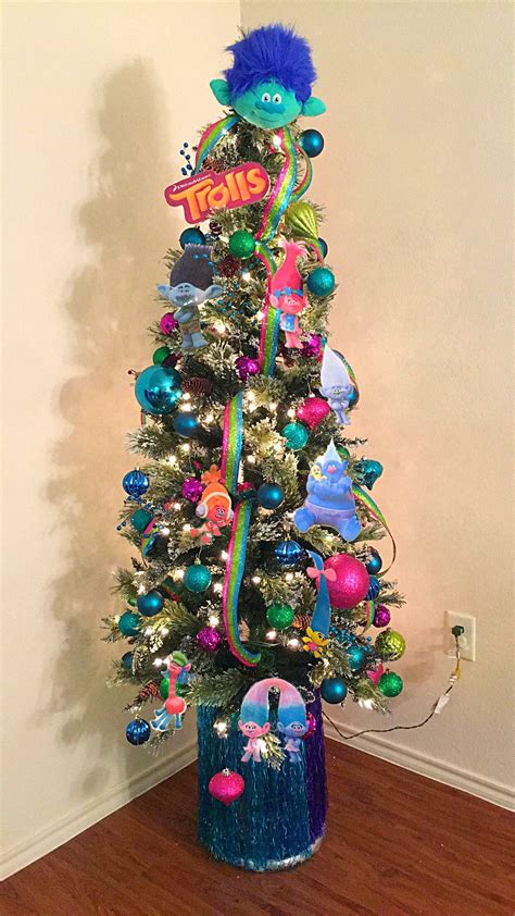 Dreamworks Trolls Christmas Tree Decorations