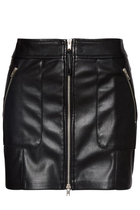 Bb Dakota By Steve Madden Ida Skirt In Black Cotton Island Womens