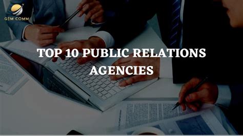 Top 10 Public Relations Agencies In 2022 Gem Comm