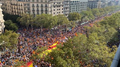 As Hemos Contado La Manifestaci N Del De Octubre En Barcelona Contra