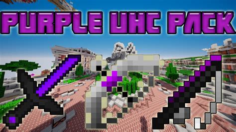 Minecraft PvP Texture Pack Purple UHC Edit 32x BuildUHC Resource