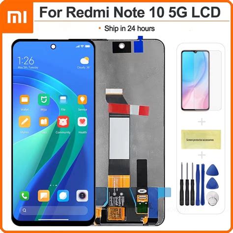 Lcd For Redmi Note 10 5g Note10 Note 11e Lcd With Touch Screen