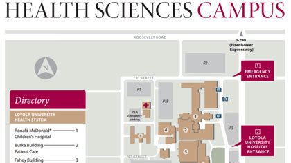 Loyola Maywood Campus Map