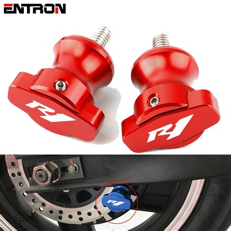 Carretes Basculantes De Aluminio CNC Para Motocicleta Yamaha R1 YZFR1