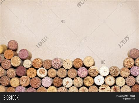 Wine Corks On Paper Image And Photo Free Trial Bigstock