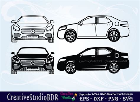 Car SVG Bundle Cut File Sports Car Svg Super Car Svg Classic Car Svg