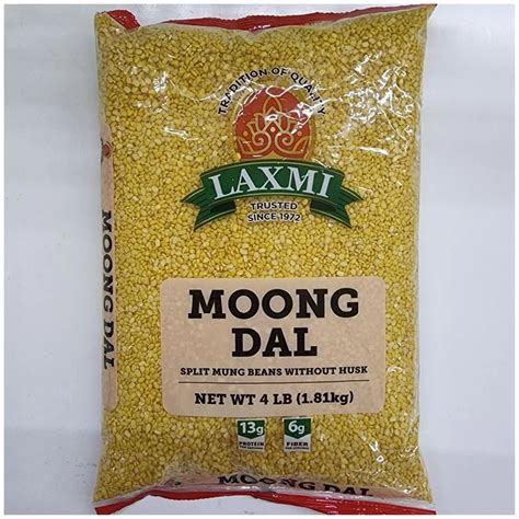 Split Moong Dal Mung Beans No Husk Lentils Unpolished Yellow Moong Dal