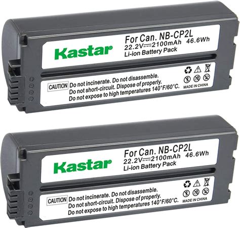 Amazon Kastar Battery Nb Cp L Pack For Canon Nb Cp L Nb Cp L