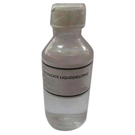 Neutral Sodium Silicate Liquid Bottle 150ml At Best Price In