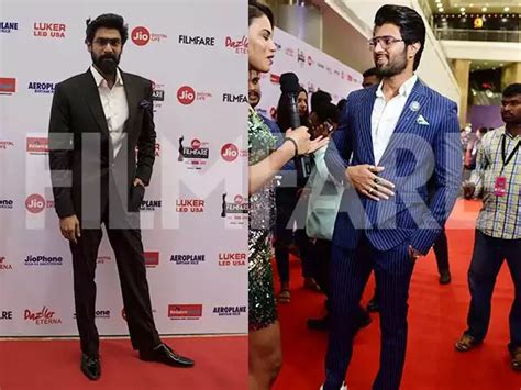 Rana Daggubati & Vijay Deverakonda at the 65th Jio Filmfare Awards ...