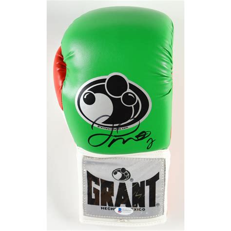 Floyd Mayweather Jr Signed Grant Boxing Glove Beckett Pristine Auction