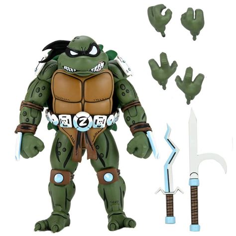 Neca Tmnt Comic Renet Mirage Comics 7 Inch Action Figure Merchandise