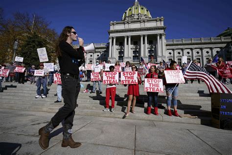 Protesters crying foul over vote counts stir safety concerns – Aruba Today