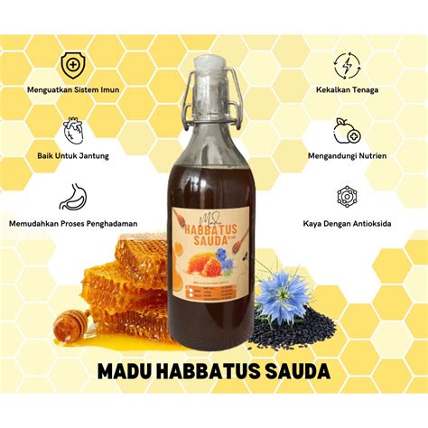 Madu Habbatus Sauda Mesir Asli G Shopee Malaysia