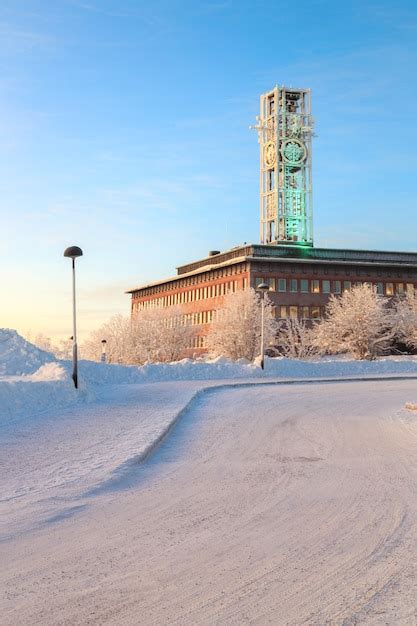 Premium Photo | Kiruna city hall sweden