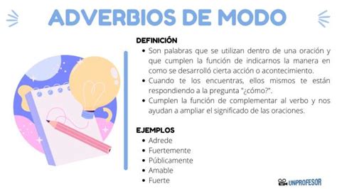 Qué son los ADVERBIOS de MODO - con EJEMPLOS y EJERCICIOS resueltos!