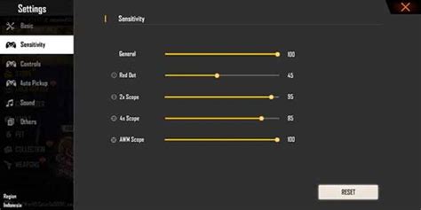 Cara Setting Sensitivitas Free Fire Terbaik Auto Headshot