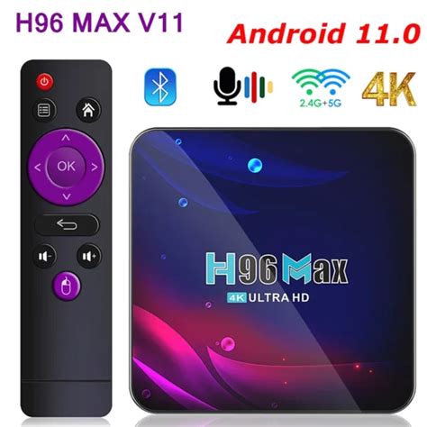 TV Box H96 Max 4K Android V11 Stony Shop