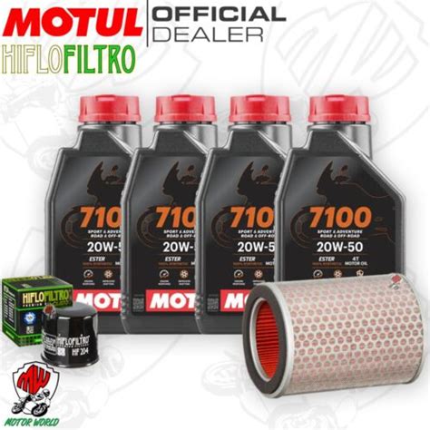 Set Service Öl Motul 7100 20W50 Filter Honda CBF 919 Hornet 2003 eBay