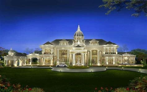 Classic Mansion Design: Luxury House Outside