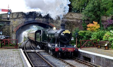 GWR 2800 Class Locomotive at the 50 years celebration of the Severn ...